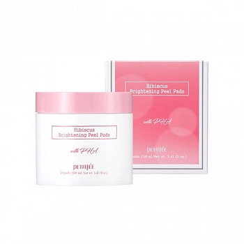 Осветляющие пилинг-пэды с гибискусом Hibiscus Brightening Peel Pads
