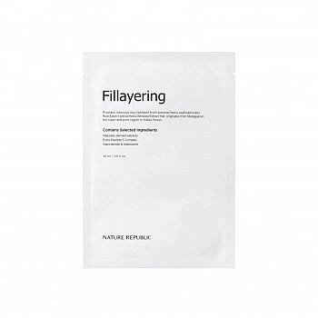 Тканевая маска с лифтинг-эффектом Fillayering Wrinkle Up Ampoule Mask Sheet