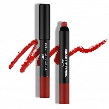 Матовая помада-карандаш 09 Color Lip Pencil Matt 09