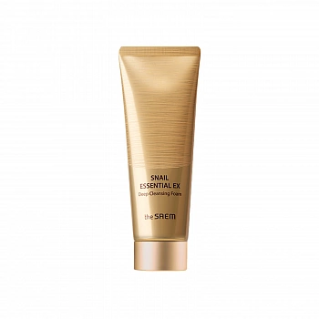 Глубоко очищающая пенка с муцином улитки Snail Essential EX Deep Cleansing Foam
