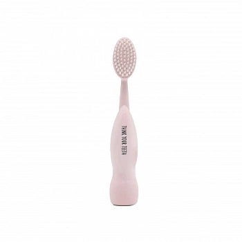 Большая зубная щетка Розовая Think Your Teeth Eco Jumbo Brush Pink