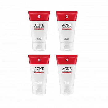 Очищающая пенка для умывания против акне 3+1 Acne Cleansing Foam 3+1