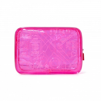 Косметичка для путешествий (Розовый) Travel Pattern Pouch (Pink)