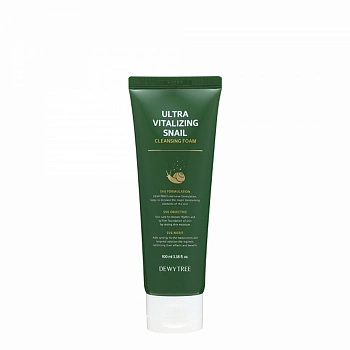 Пенка для умывания с экстрактом муцина улитки Ultra Vitalizing Snail Cleansing Foam